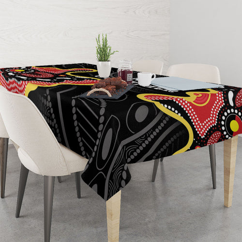 Australia Aboriginal Children's Day Tablecloth Living Our Truth Indigenous Pattern