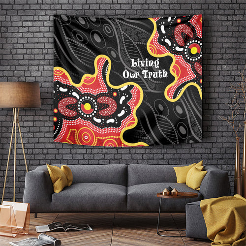 Australia Aboriginal Children's Day Tapestry Living Our Truth Indigenous Pattern
