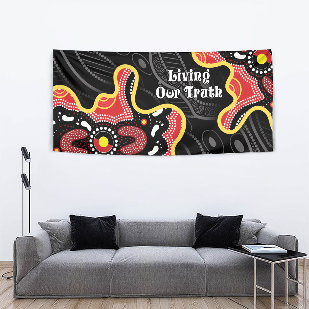Australia Aboriginal Children's Day Tapestry Living Our Truth Indigenous Pattern