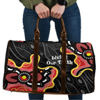 Australia Aboriginal Children's Day Travel Bag Living Our Truth Indigenous Pattern