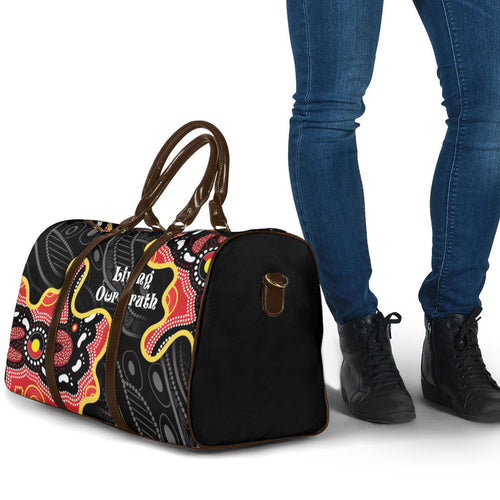 Australia Aboriginal Children's Day Travel Bag Living Our Truth Indigenous Pattern
