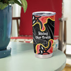 Personalised Australia Aboriginal Children's Day Tumbler Cup Living Our Truth Indigenous Pattern