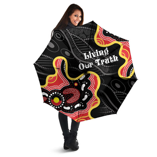 Australia Aboriginal Children's Day Umbrella Living Our Truth Indigenous Pattern