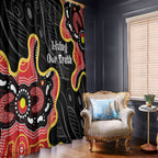 Australia Aboriginal Children's Day Window Curtain Living Our Truth Indigenous Pattern