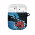 Snapper Fishing New Zealand AirPods Case Tamure Fish Hook Maori Pattern