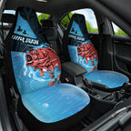 Snapper Fishing New Zealand Car Seat Cover Tamure Fish Hook Maori Pattern