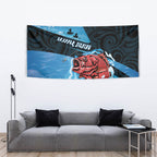 Snapper Fishing New Zealand Tapestry Tamure Fish Hook Maori Pattern