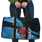 Snapper Fishing New Zealand Travel Bag Tamure Fish Hook Maori Pattern
