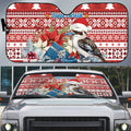 Australia Christmas In July Auto Sun Shade Kookaburra Santa Red Color