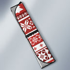 Australia Christmas In July Auto Sun Shade Kookaburra Santa Red Color