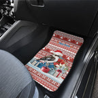 Australia Christmas In July Car Mats Kookaburra Santa Red Color