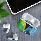 Australian South Sea Islanders National Recognition Day AirPods Case Aussie Sugar Cane Turtle Aboriginal Style