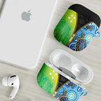 Australian South Sea Islanders National Recognition Day AirPods Case Aussie Sugar Cane Turtle Aboriginal Style
