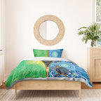 Australian South Sea Islanders National Recognition Day Bedding Set Aussie Sugar Cane Turtle Aboriginal Style