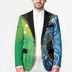 Australian South Sea Islanders National Recognition Day Blazer Aussie Sugar Cane Turtle Aboriginal Style