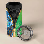 Australian South Sea Islanders National Recognition Day 4 in 1 Can Cooler Tumbler Aussie Sugar Cane Turtle Aboriginal Style