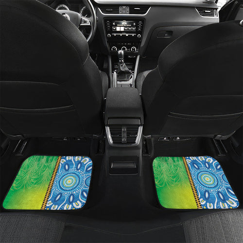 Australian South Sea Islanders National Recognition Day Car Mats Aussie Sugar Cane Turtle Aboriginal Style