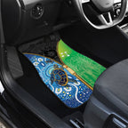 Australian South Sea Islanders National Recognition Day Car Mats Aussie Sugar Cane Turtle Aboriginal Style