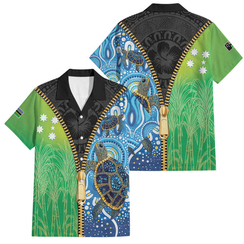 Australian South Sea Islanders National Recognition Day Family Matching Mermaid Dress and Hawaiian Shirt Aussie Sugar Cane Turtle Aboriginal Style