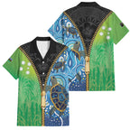 Australian South Sea Islanders National Recognition Day Family Matching Tank Maxi Dress and Hawaiian Shirt Aussie Sugar Cane Turtle Aboriginal Style
