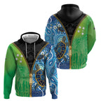 Australian South Sea Islanders National Recognition Day Hoodie Aussie Sugar Cane Turtle Aboriginal Style