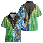 Australian South Sea Islanders National Recognition Day Kid Hawaiian Shirt Aussie Sugar Cane Turtle Aboriginal Style