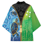 Australian South Sea Islanders National Recognition Day Kimono Aussie Sugar Cane Turtle Aboriginal Style