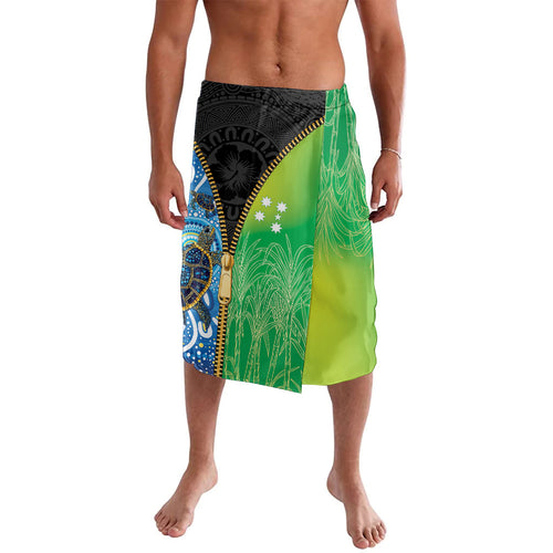 Australian South Sea Islanders National Recognition Day Lavalava Aussie Sugar Cane Turtle Aboriginal Style