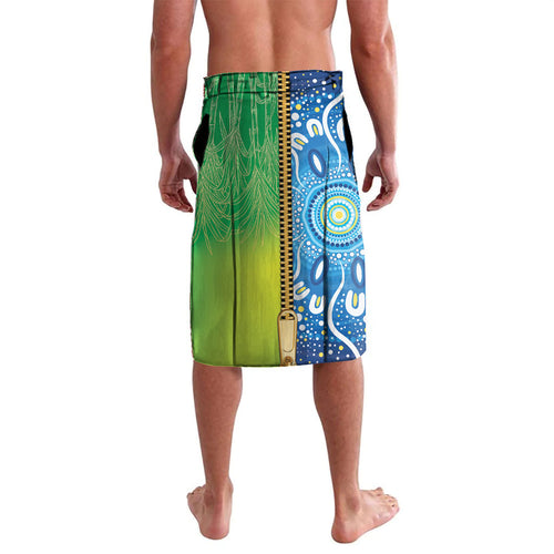 Australian South Sea Islanders National Recognition Day Lavalava Aussie Sugar Cane Turtle Aboriginal Style