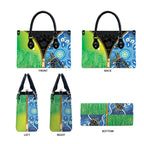 Australian South Sea Islanders National Recognition Day Leather Bag Aussie Sugar Cane Turtle Aboriginal Style
