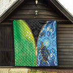 Australian South Sea Islanders National Recognition Day Quilt Aussie Sugar Cane Turtle Aboriginal Style