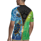 Australian South Sea Islanders National Recognition Day Rugby Jersey Aussie Sugar Cane Turtle Aboriginal Style