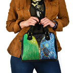 Australian South Sea Islanders National Recognition Day Shoulder Handbag Aussie Sugar Cane Turtle Aboriginal Style