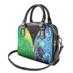 Australian South Sea Islanders National Recognition Day Shoulder Handbag Aussie Sugar Cane Turtle Aboriginal Style