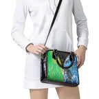Australian South Sea Islanders National Recognition Day Shoulder Handbag Aussie Sugar Cane Turtle Aboriginal Style