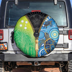 Australian South Sea Islanders National Recognition Day Spare Tire Cover Aussie Sugar Cane Turtle Aboriginal Style