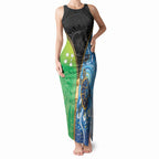 Australian South Sea Islanders National Recognition Day Tank Maxi Dress Aussie Sugar Cane Turtle Aboriginal Style