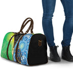 Australian South Sea Islanders National Recognition Day Travel Bag Aussie Sugar Cane Turtle Aboriginal Style