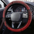 Darts New Zealand Steering Wheel Cover Silver Fern Red Color