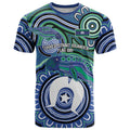 Torres Strait Islander Flag Day Personalised T Shirt Dhari Dugongs Sea Cows Aboriginal Art