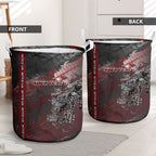 Personalised Cycling New Zealand Laundry Basket Aotearoa Pride Sportswear