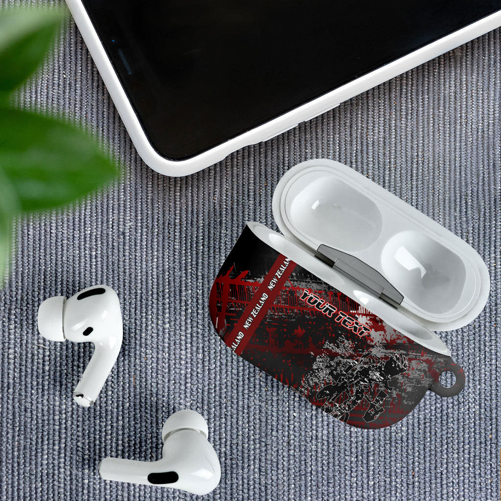 Personalised Cycling New Zealand AirPods Case Aotearoa Pride Sportswear