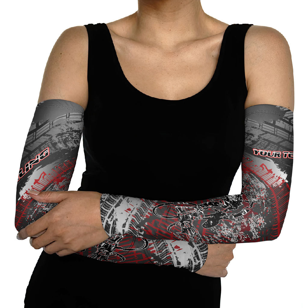 Personalised Cycling New Zealand Arm Sleeves Aotearoa Pride Sportswear
