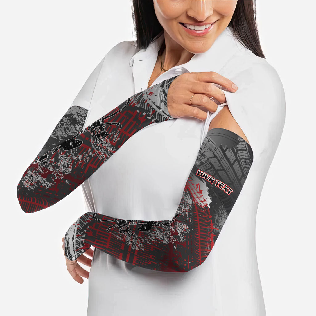 Personalised Cycling New Zealand Arm Sleeves Aotearoa Pride Sportswear