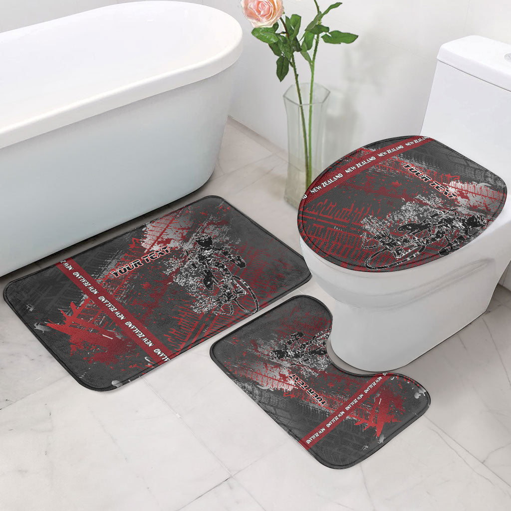 Personalised Cycling New Zealand Bathroom Set Aotearoa Pride Sportswear