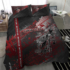 Personalised Cycling New Zealand Bedding Set Aotearoa Pride Sportswear