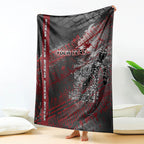 Personalised Cycling New Zealand Blanket Aotearoa Pride Sportswear