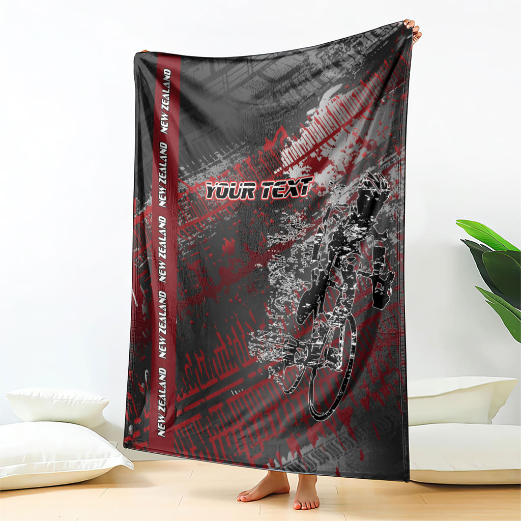 Personalised Cycling New Zealand Blanket Aotearoa Pride Sportswear