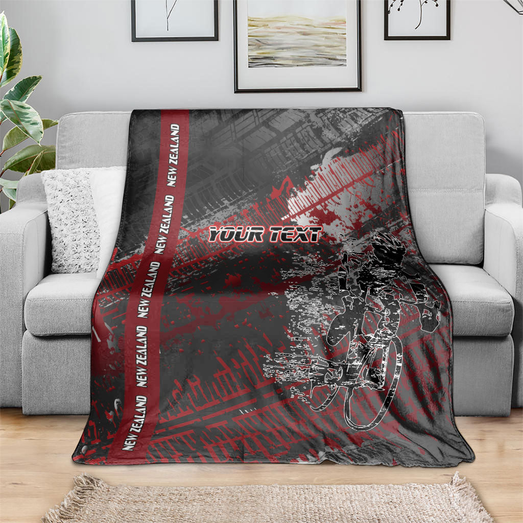 Personalised Cycling New Zealand Blanket Aotearoa Pride Sportswear