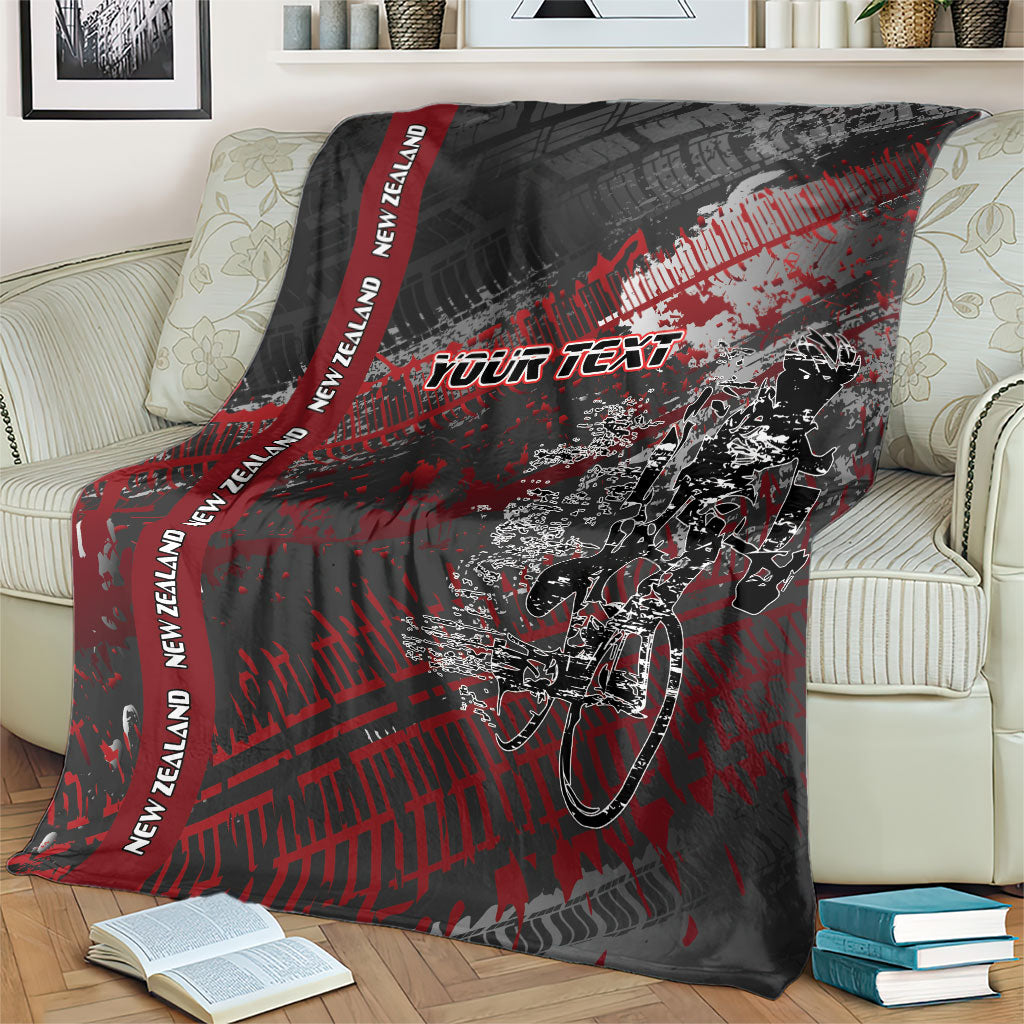 Personalised Cycling New Zealand Blanket Aotearoa Pride Sportswear